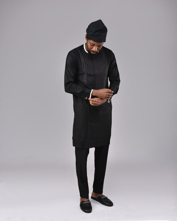 Black City Boy Kaftan