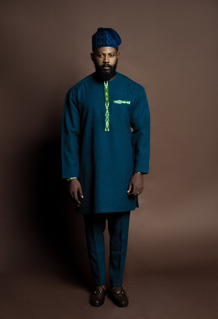 Navy Blue Alani Kaftan