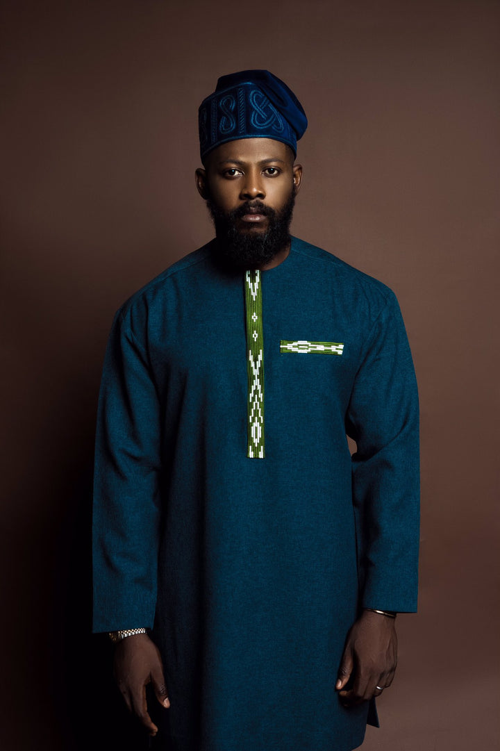 Navy Blue Alani Kaftan