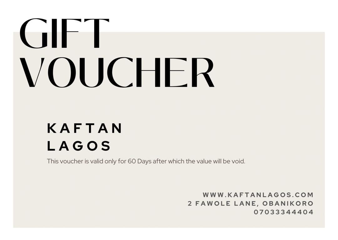 KAFTAN LAGOS GIFT CARD